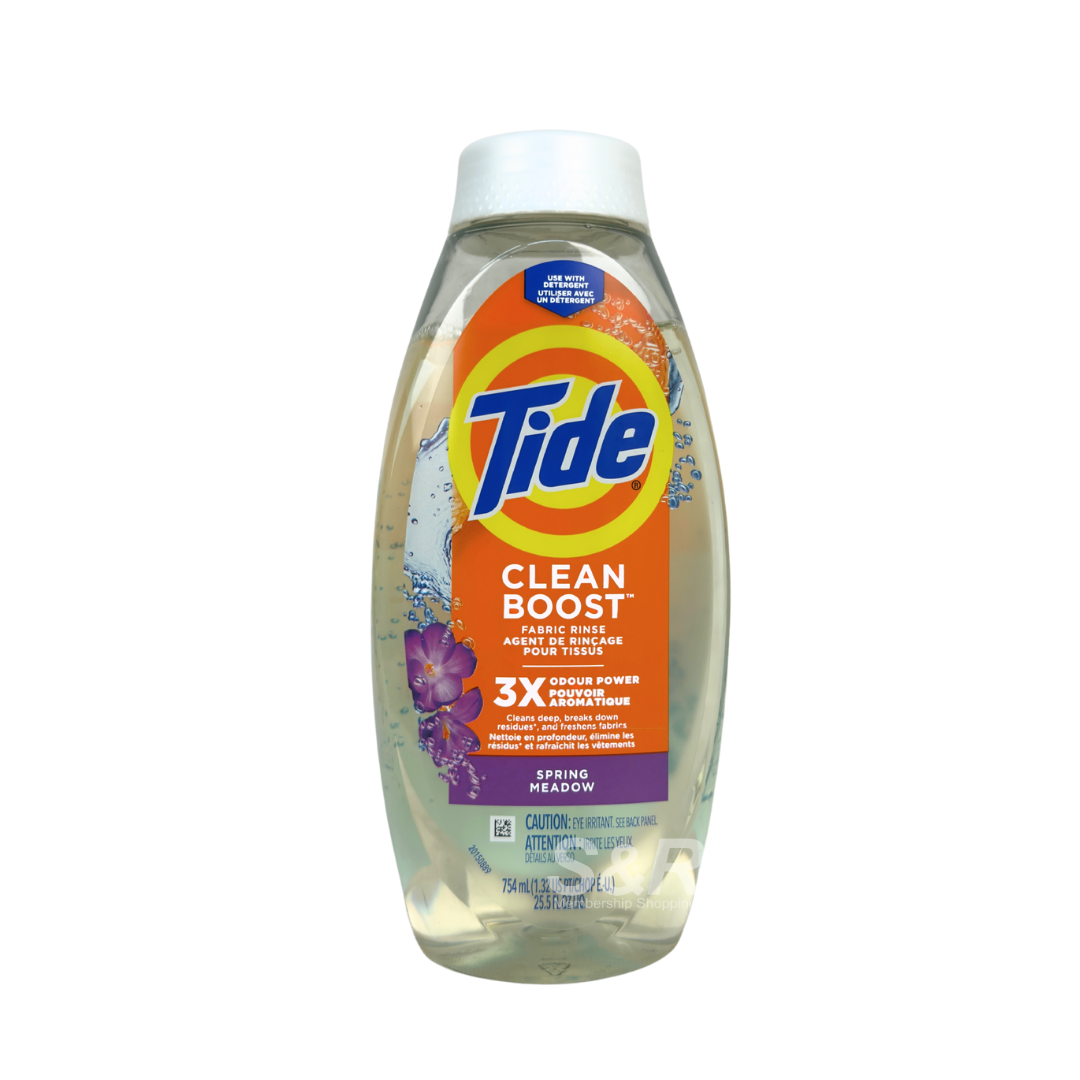 Tide Clean Boost Spring Meadow Fabric Rinse 754mL Tide Clean Boost Spring Meadow Fabric Rinse 754mL